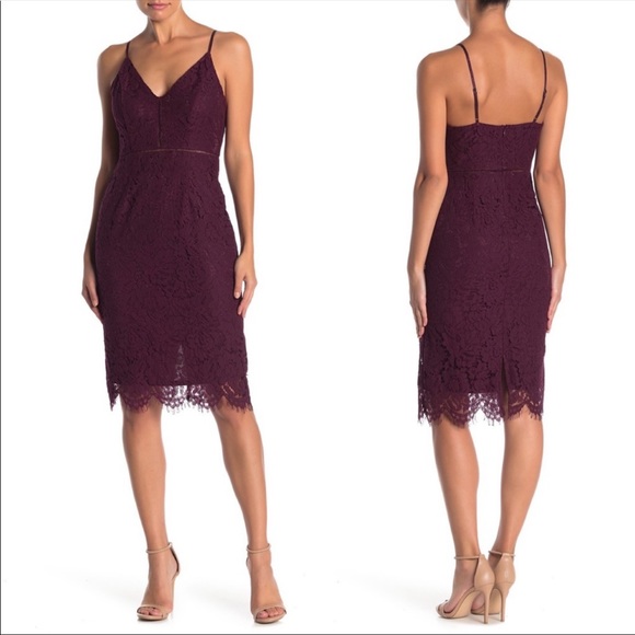 nordstrom astr lace midi